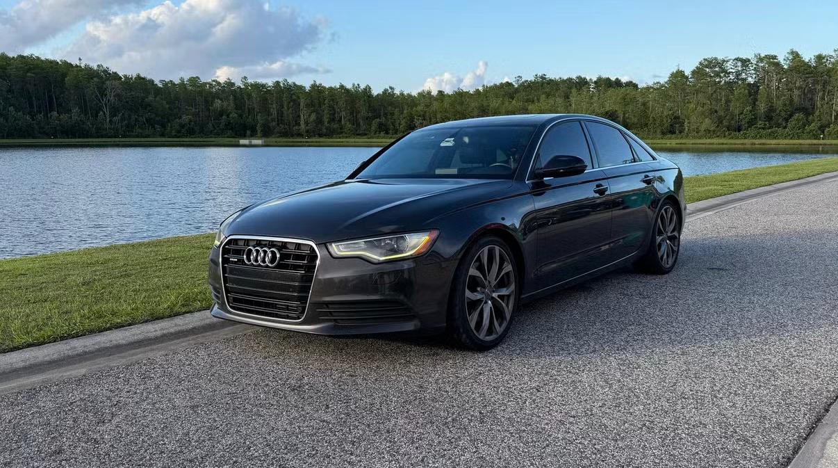 Audi A6 front view